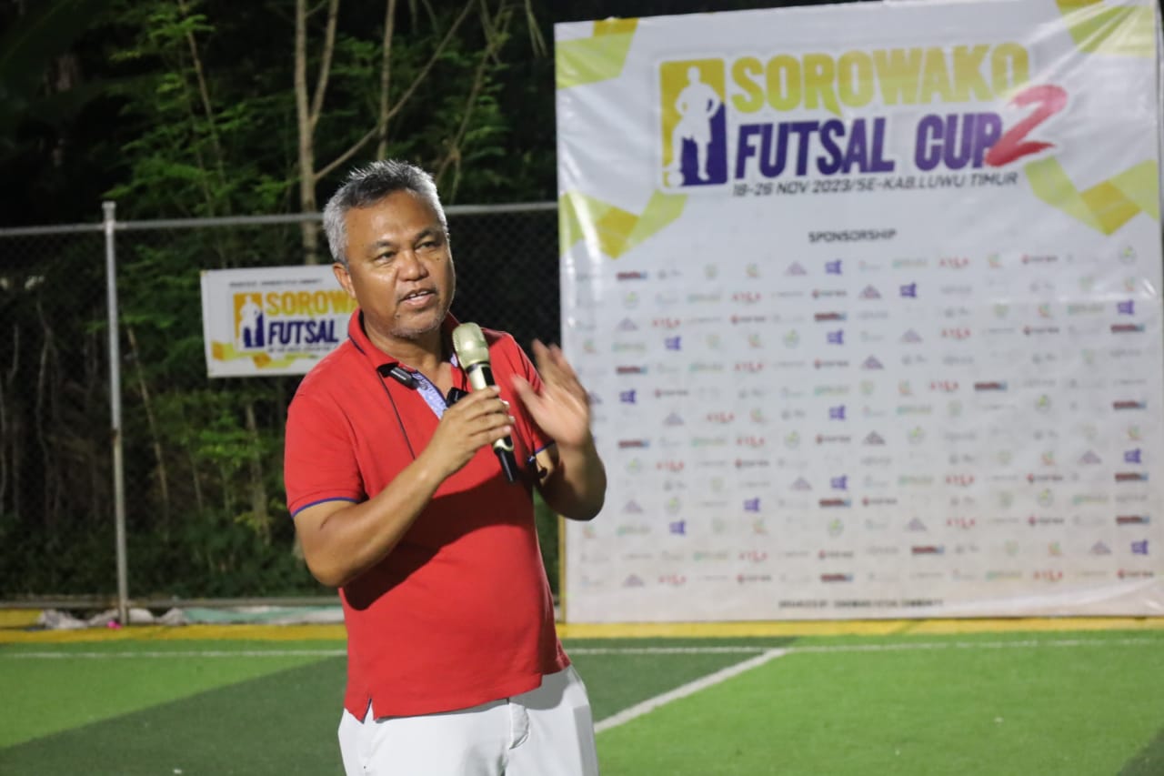 Bupati Luwu Timur Tutup Sorowako Futsal Cup Tahun 2023