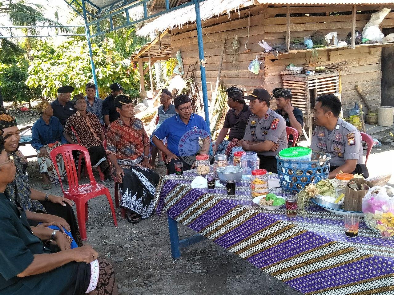 IPDA Kawaru Berbagi Duka Kepada Keluarga Almarhum Wayan Soka