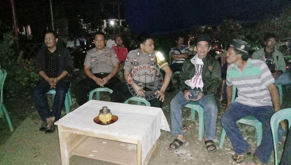 Berikan Rasa Aman, Personil Polsek Masamba PAM Pesta Electone Musik