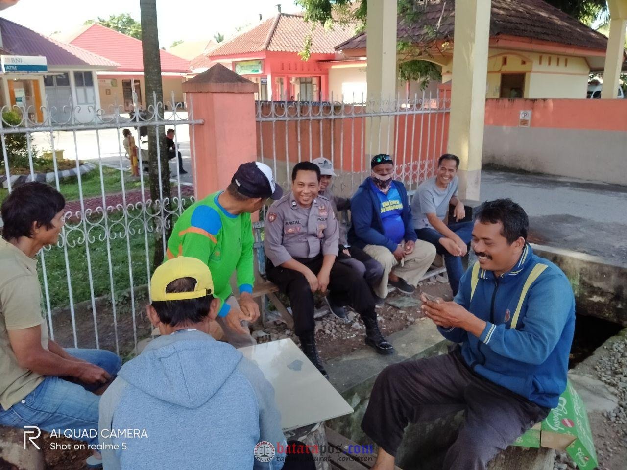 Penggalangan Kamtibmas, Ini Yang Dilakukan Personil Polsek Masamba