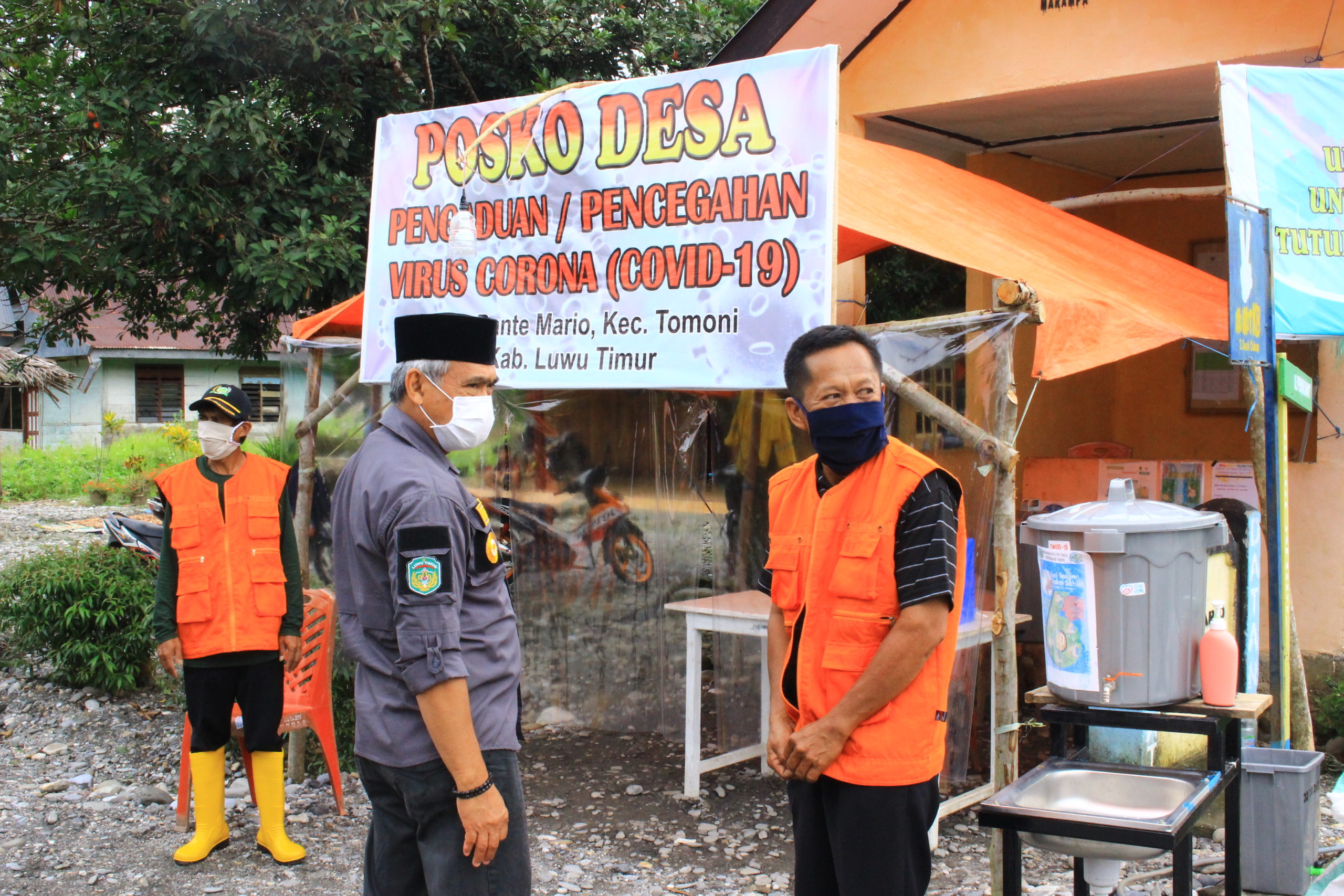 Masih Aman dari Wabah, Husler Minta Petugas Covid-19 di Tiga Desa Optimalkan Pengawasan