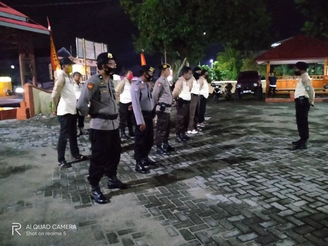 Antisipasi Tindak Kejahatan, Polsek Masamba Gelar Cipkon