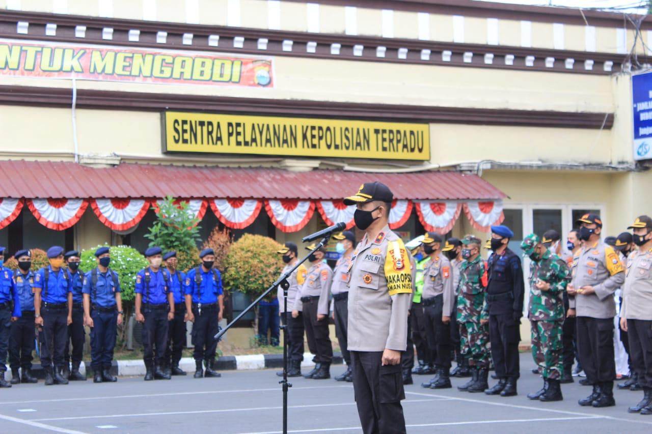 Wakapolda Sulsel Pimpin Apel Kesiapan Pengamanan Aksi Unjuk Rasa Elemen ...