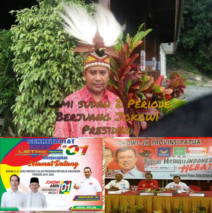 Relawan Letho Papua Dukung Hendrik Yance Udam Masuk Kabinet Jokowi, Sebagai Wakil Orang Papua