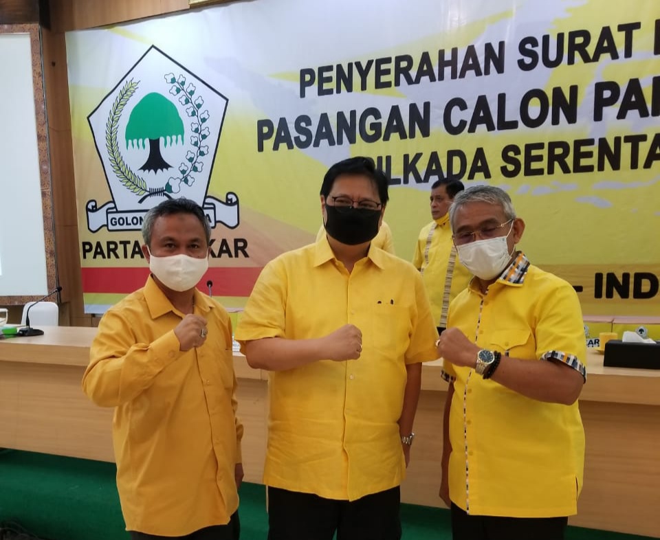 Husler – Budiman Resmi Kantongi B1 KWK Partai Golkar | BATARA POS