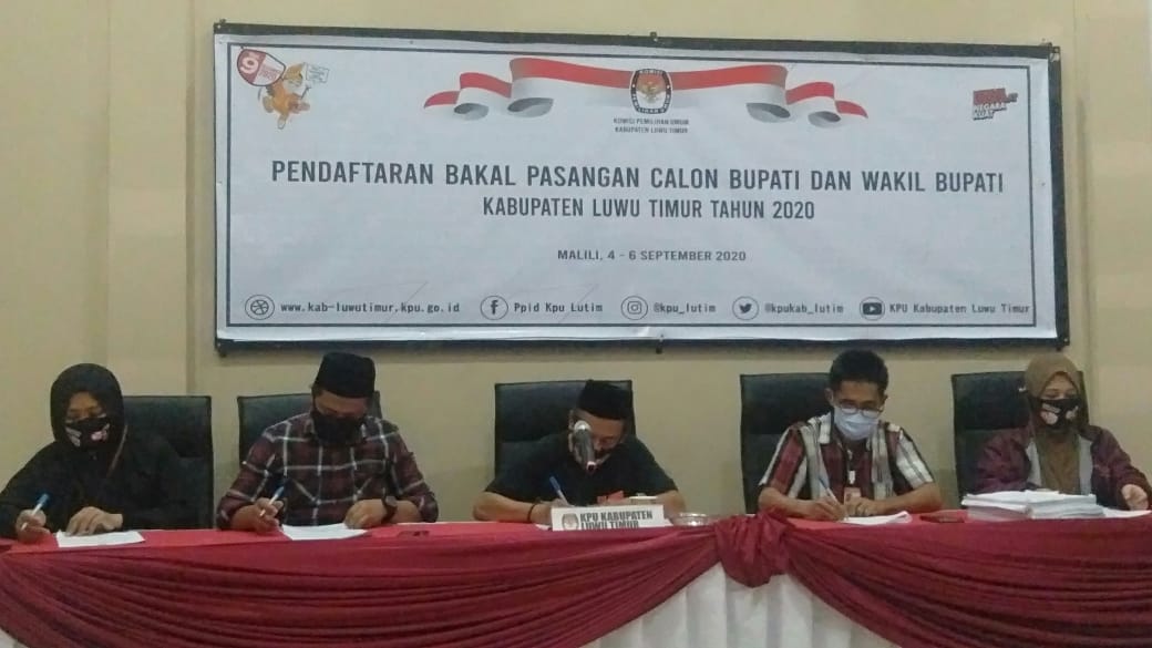 Kpu Luwu Timur Rapat Pleno Penutupan Pendaftaran Bapaslon Bupati Dan Wakil Bupati