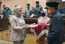 DPRD Jeneponto Laksanakan Paripurna Penandatanganan Nota Kesepakatan KUA PPAS APBD-P TA.2020
