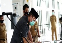 Bupati Luwu Harapkan BPD Jadi Duta Protokol Kesehatan