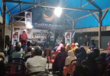 Resmikan Posko Desa Pandak, Rahmat Laguni : Mari Kita Pererat Tali Silaturahmi Dalam Menyambut Pesta Demokrasi
