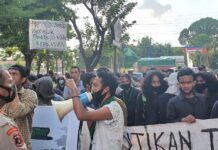 Kembali Gelar Aksi Unjuk Rasa, HMI Cagora Tuntut Tindakan Represif Kepolisian