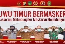 Pjs Bupati Gaungkan Gerakan Luwu Timur Bermasker