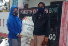 Terealisasi, Warga Kecamatan Bengo Akhirnya Nikmati Bansos Beras