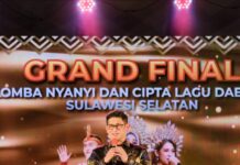 Grand Final Lomba Lagu Daerah Meriahkan HUT ke-351 Sulsel, Gubernur : Gagasan Lomba Ini Lahir Dari Polda Sulsel
