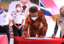 Gubernur Sulsel Resmikan Operasional Kapal Feri KMP Pangkilang dan KM Opudi