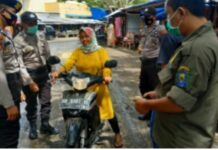 Polsek Binamu Bersama Koramil dan Satpol PP Lakukan Operasi Yustisi