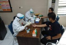Kedua Kalinya Rapid Test Seluruh Jajaran Sekretariat Dilingkup KPU Luwu Timur