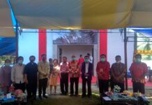 Peneguhan Pendeta di Angkona Dihadiri Calon Bupati Luwu Timur Nomor Urut 01
