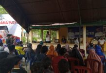 Kampanye di Cendana Putih II, Ramat Laguni : Tetap Menjaga Keutuhan dan Kesatuan Rumah Kita