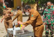 Kunker di Burau, Jayadi Nas Minta Kades Jadi Panutan Penerapan Protokol Kesehatan