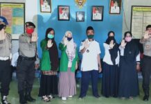 Kanit Sabhara Polsek Malili Sambangi Kantor Desa Lakawali