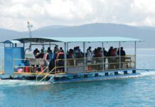 Tiba di Luwu Timur, Nurdin Abdullah Keliling Danau Matano