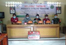 Forum Keserasian Sosial Sumber Rejeki Desa Benteng Gelar Dialog Tematik