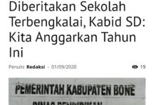 Parah, Kepala Bidang SD/Mi Bone Berikan Informasi Keliru Pada Media