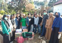 Peduli Korban Kebakaran di Ajangale, Mahasiswa Bone Salurkan Bantuan