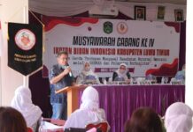 IBI Luwu Timur Gelar Muscab IV Masa Bakti 2018-2023