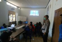 Antisipasi Kerumunan Massa Saat Nobar Debat Publik, Polres Luwu Timur Patroli Skala Besar