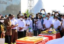 Groundbraeaking Twin Tower Makassar, Jayadi Nas Apresiasi Terobosan Gubernur Sulsel