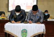 Pemkab dan DPRD Luwu Timur Setujui Ranperda APBD TA. 2021