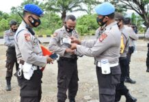 Tingkatkan Kedisiplinan, Propam Polres Luwu Timur Lakukan Operasi Gaktiblin