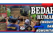 Komunitas SIPS Bone Bergerak, Gubuk Nenek Manni di Renovasi
