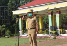 Sekda Luwu Timur Pimpin Apel Kesiapsiagaan Bencana Nasional
