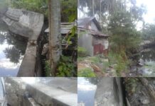 Respon Informasi Tanggul Jebol, Wartawan Susuri Sungai Bua-Bua Timur