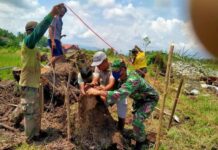 Serda Yusak Pingak Bantu Warga Binaan Gotong Royong