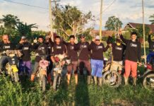 Komunitas Ojek Gabah Sumbernyiur Bersatu Dukung MTH-Budiman