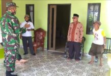 Serka Rante Rutin Patroli Pemantauan Wilayah, Komsos Bersama Tokoh Agama