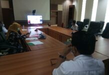 Pemkab Lutim Ikuti Sosialisasi Permendagri Tentang Iuran Jaminan Kesehatan Secara Virtual