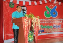 HKN ke-56, Pjs Bupati : Jangan Pernah Kendor Pakai Masker