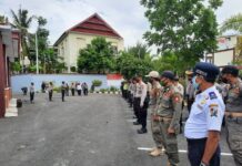 Debat Putaran Kedua Paslon Bupati dan Wakil Bupati, Kepolisian Resor Majene Apel Kesiapan Pengamanan