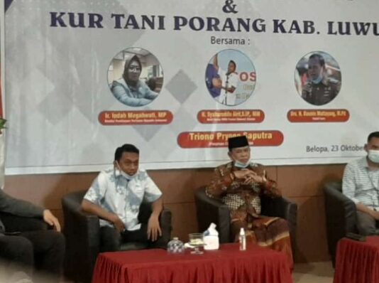 Bupati Luwu : Kita Lakukan Segala Upaya Untuk Mensejahterakan Para Petani di Kabupaten Luwu