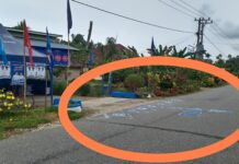 Panwascam dan PPK Bersurat, Tulisan Ibas-Rio di Aspal Tak Kunjung Dihapus