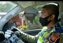 Bikin Konten Video saat Mengemudi, Oknum Anggota Satlantas Polres Luwu Disorot