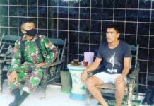 Praka Arif Patandung Anjangsana di Rumah Tokoh Pemuda
