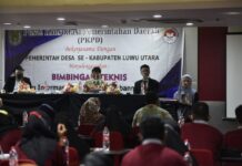 Buka Bimtek RAB, IDP : Saya Harap Tidak Ada Lagi Pemdes yang RAB nya Dikerjakan Pihak ke Tiga