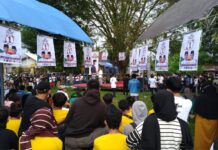 Gaungkan Pilkada Damai “Teman MudaTa’ Thahar-Rahmat” Tumpah Ruah di Sukamaju