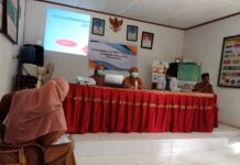 Pembentukan Pos UKK Sekaligus Penyuluhan Kesehatan Kerja Oleh Puskesmas Wotu