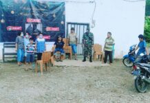 Serda Muh Ridwan Patulak Komsos Bersama Warga Binaan
